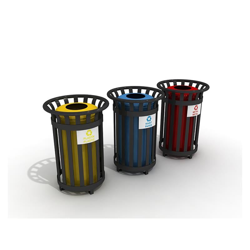 Dış Mekan Geri Dönüşüm Atık Ünitesi