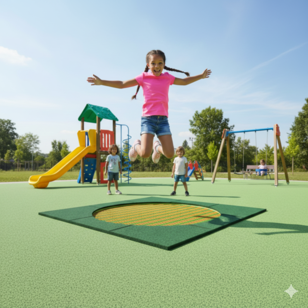 Dış Mekan Trambolin 165cm Yuvarlak