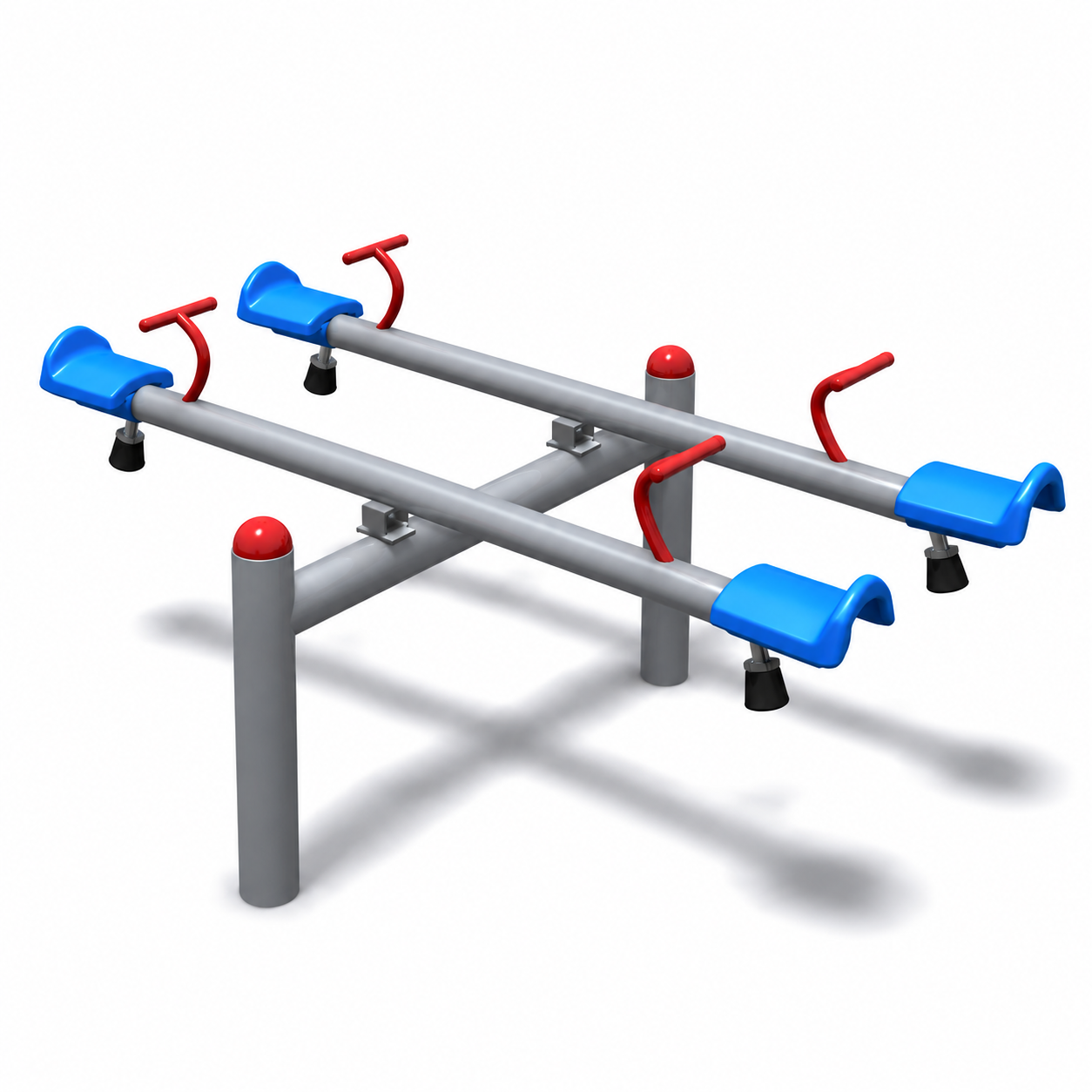 Four-Seater Metal Seesaw – MTH-04