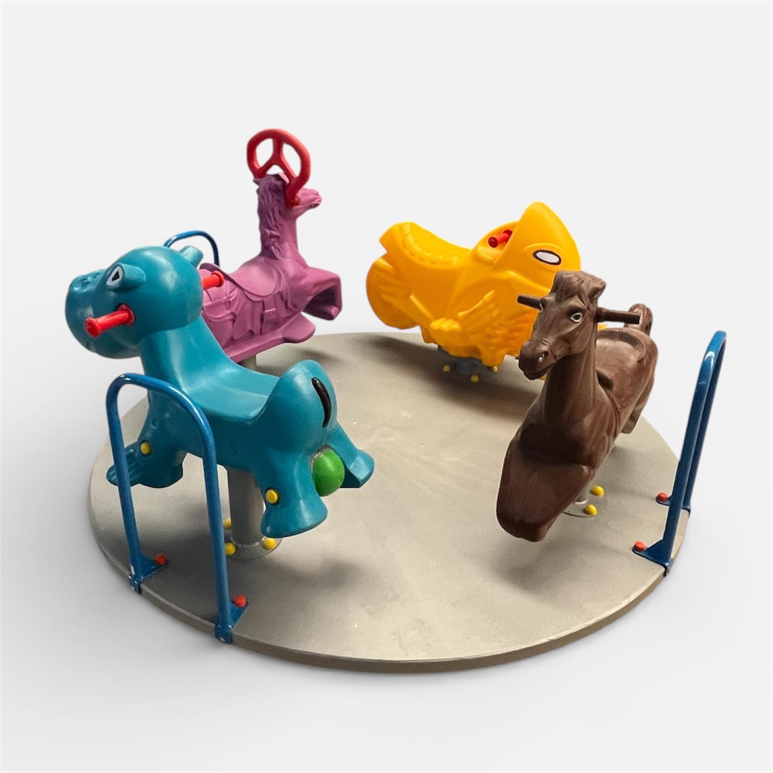 Carousel 200 cm – 4-Seater Playground Spinner