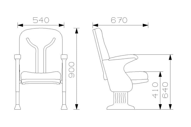 Konferans Koltuğu / SHS-2034