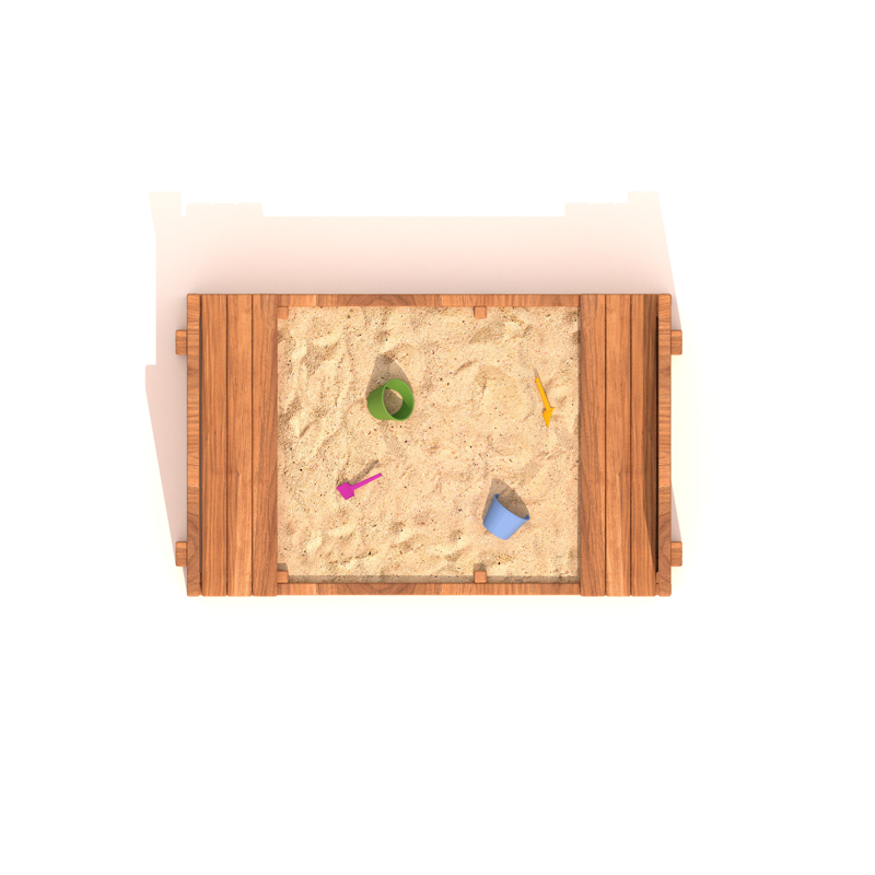 Kum Havuzu Ahşap Oturmalı KMH220, Oyun Elemanı