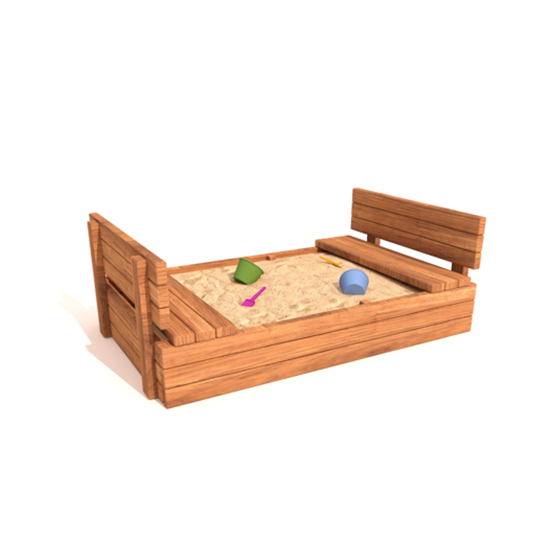 Kum Havuzu Ahşap Oturmalı KMH220, Oyun Elemanı
