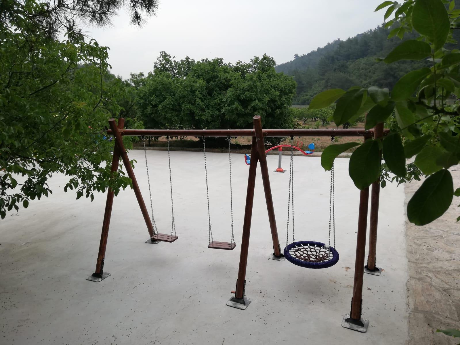 Kütük Ahşap Salıncak SG209, Erişkin ve Kuluçka Salıncak Koltuğu