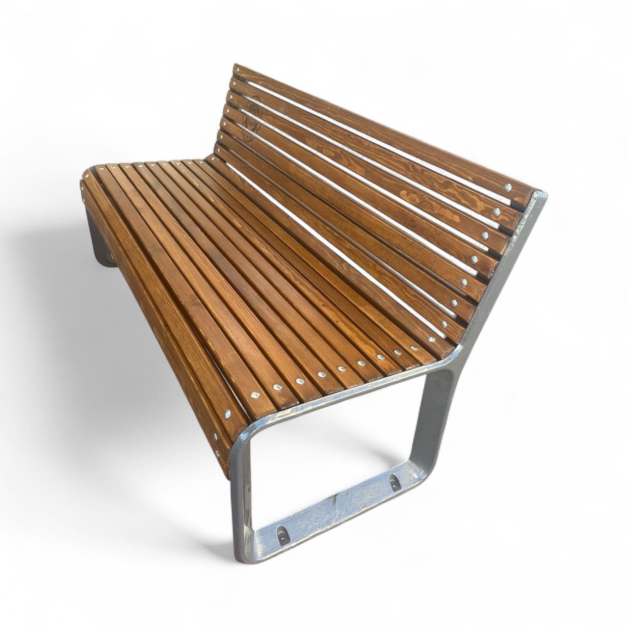 Modern Line Arkalıklı Alüminyum Döküm Bank SGB21 