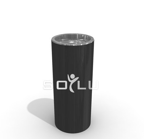 Özel Tasarım Paslanmaz Çelik Çöp Kovası OTC-12