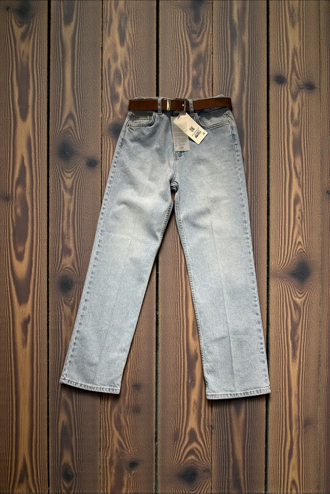 DÜZ PAÇA MOM JEAN