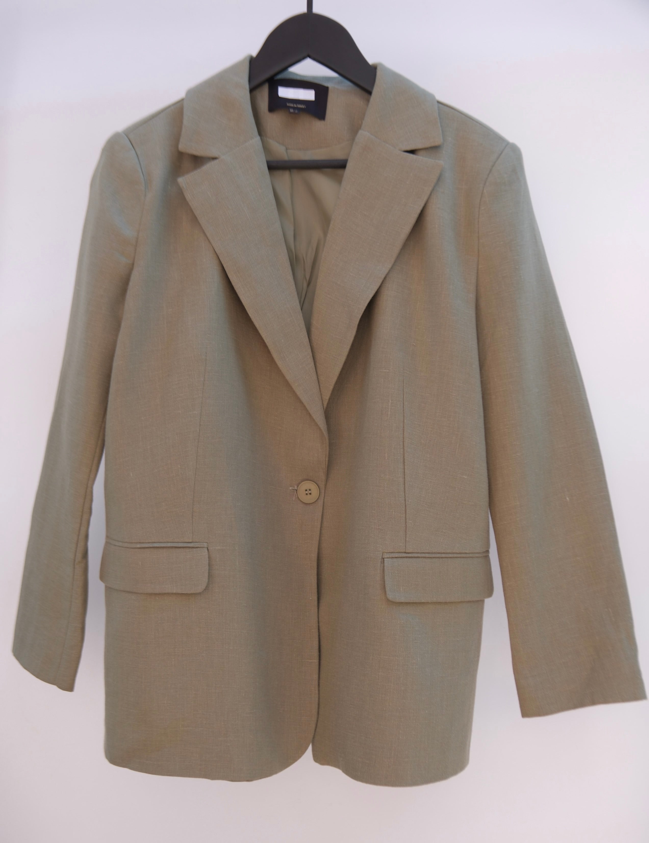 HAM KETEN BLAZER CEKET