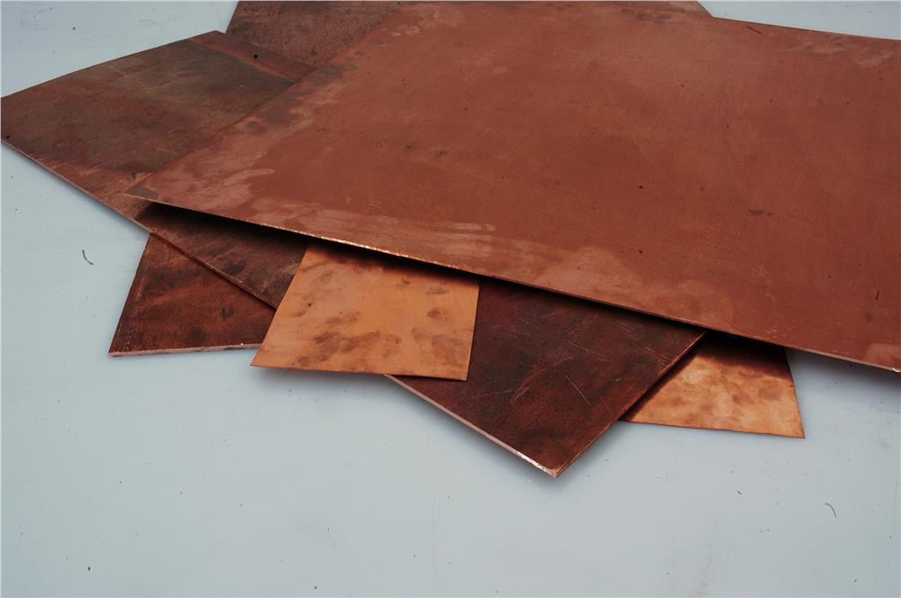 Bakır Levha 4 mm 1000X2000mm