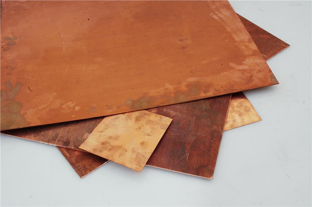 Bakır Levha 4 mm 1000X2000mm
