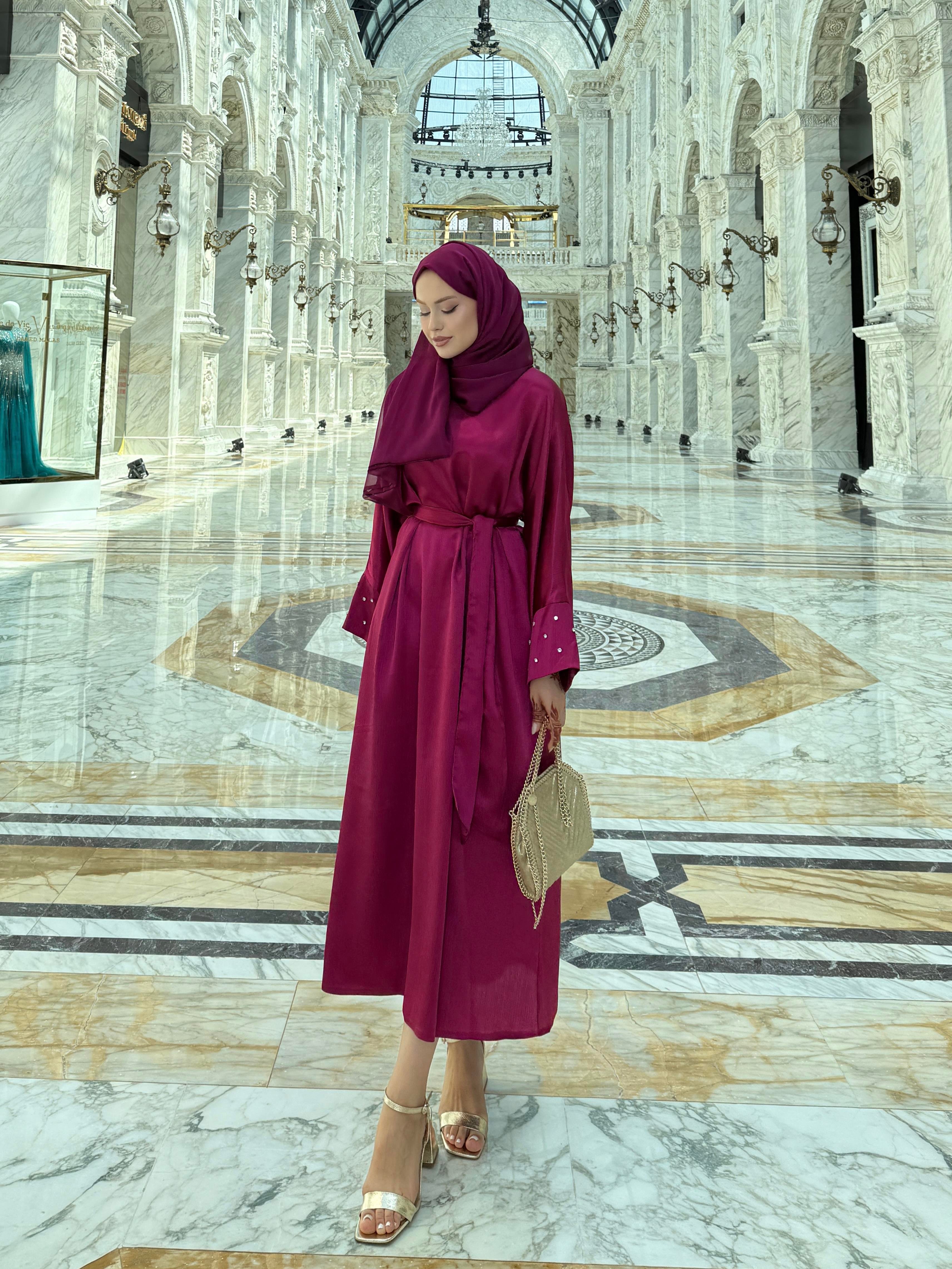 Doha Elbise Fuşya