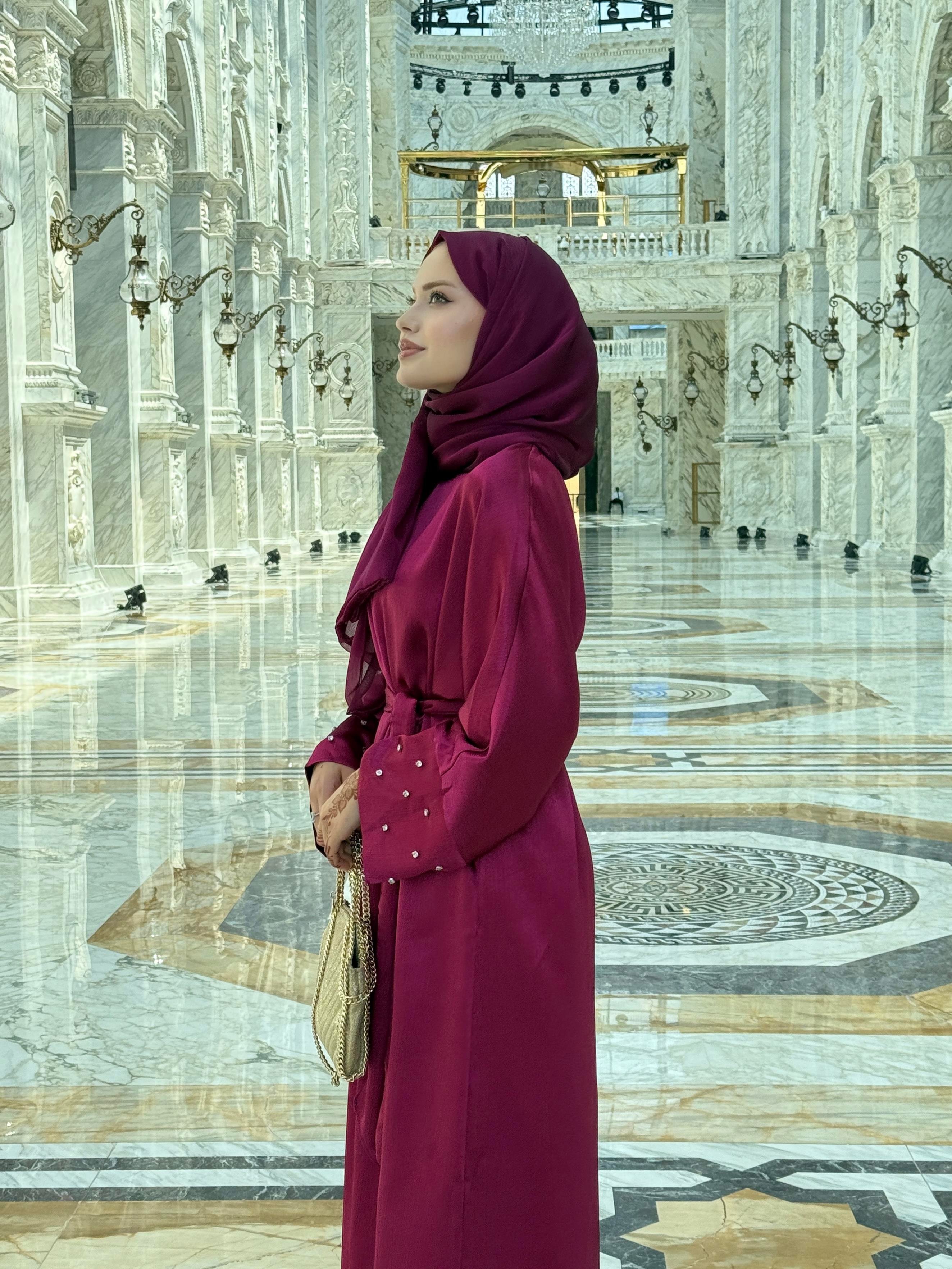 Doha Elbise Fuşya