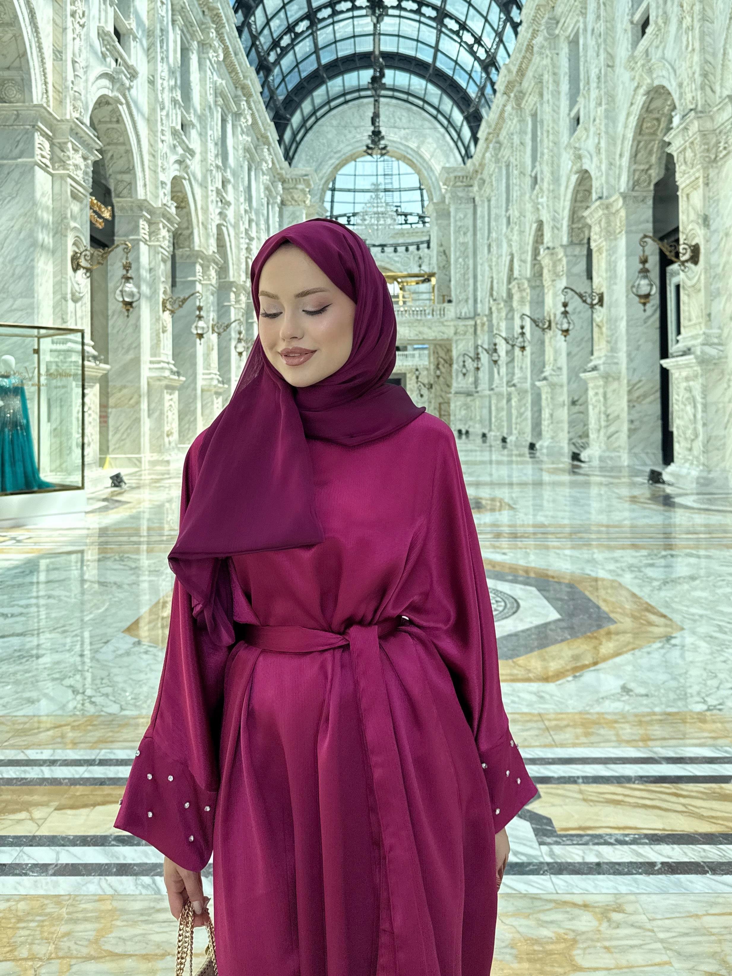 Doha Elbise Fuşya