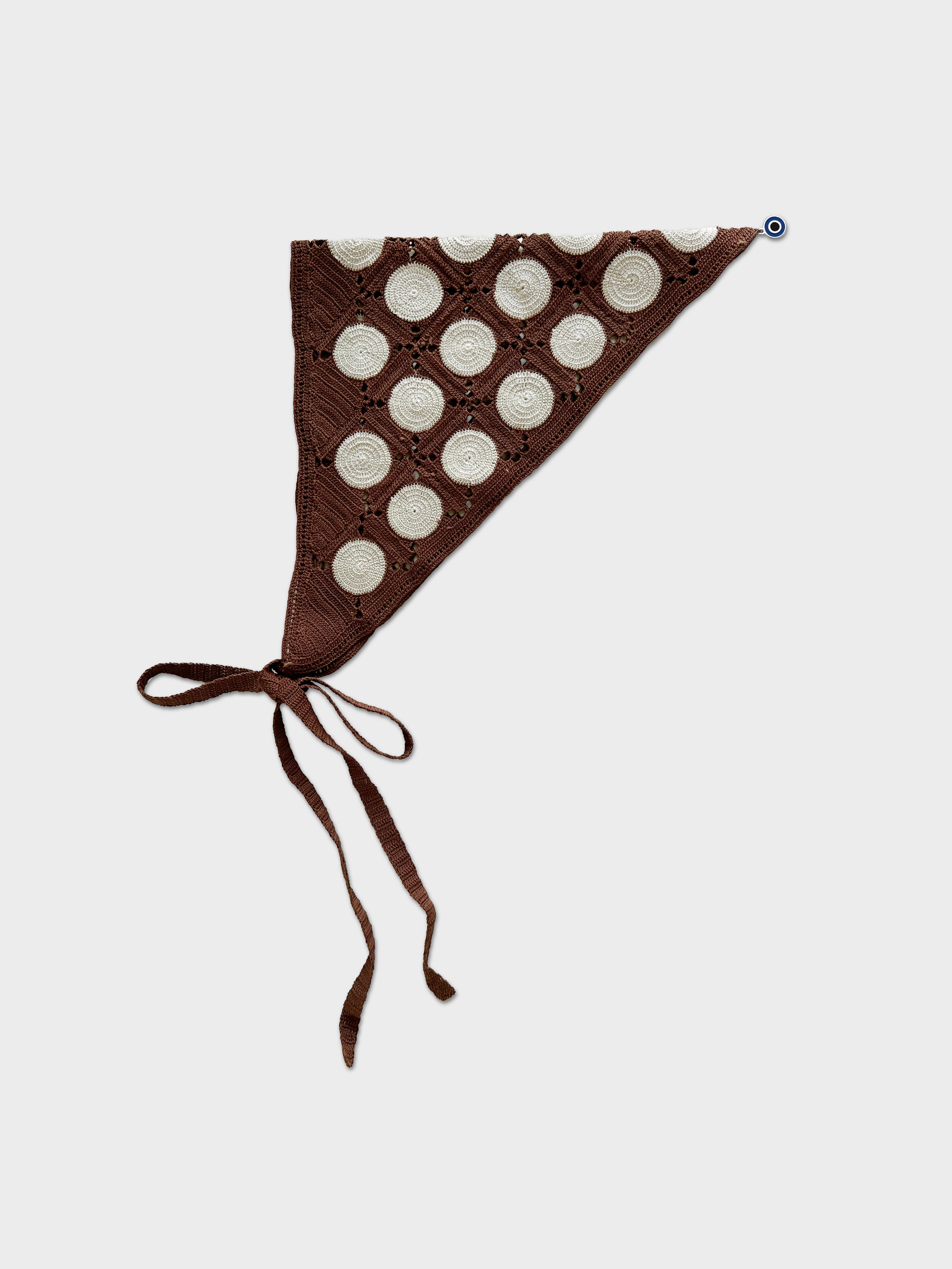 Kahverengi Dots Bandana