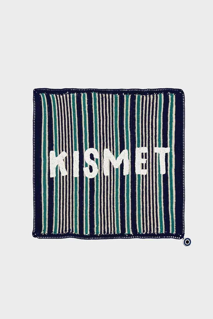 Kısmet Yazılı El İşi Dantel Örtü