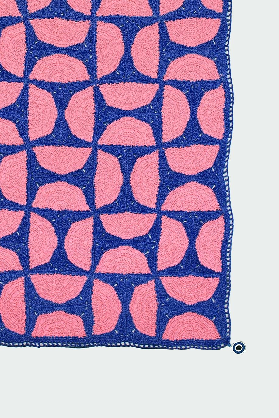 Pink Saxe Circus Handcrafted Lace Runner