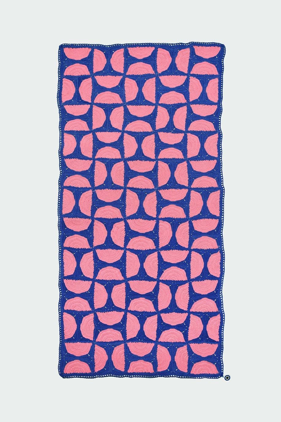 Pink Saxe Circus Handcrafted Lace Runner