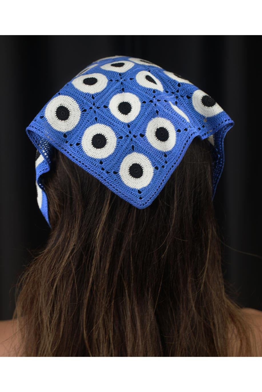 Saks Evil Eye Dantel Bandana