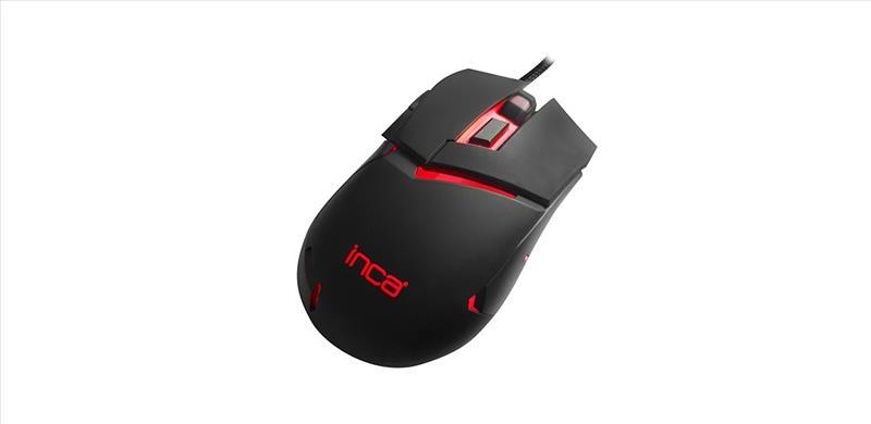 INCA IKG-448 Q Türkçe USB Siyah RAINBOW EFECT MEKANİK HİSLİ Klavye+ Mouse