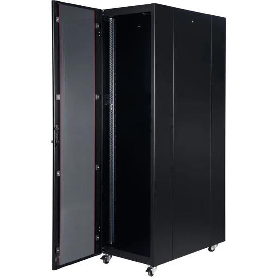 LANDE LN-HL36U6060-BL-BAAA 36U 60x60 Dikili Tip Boş Kabinet