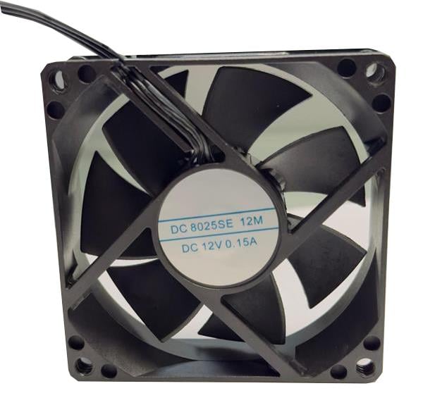 OEM 8025SE 8x8 cm Siyah Kasa Fanı