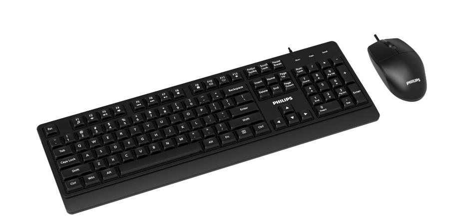 PHILIPS SPT6247B Q Türkçe USB Standart Klavye+ Mouse