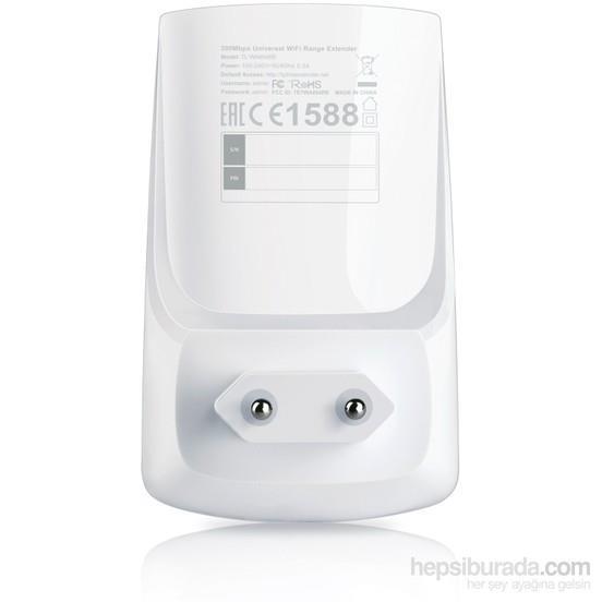TP-LINK TL-WA854RE 300 Mbps 2 Anten Priz Tipi Wi-Fi Menzil Genişletici