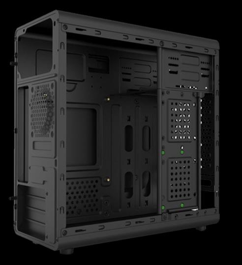VENTO TML-117 350W Siyah Mini Tower M-ATX Kasa
