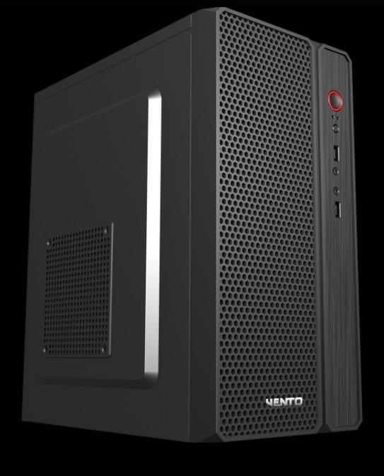 VENTO VS118S 400W Peak Siyah Mini Tower M-ATX Kasa