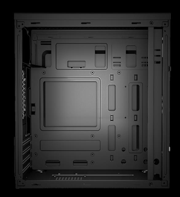 VENTO VS118S 400W Peak Siyah Mini Tower M-ATX Kasa