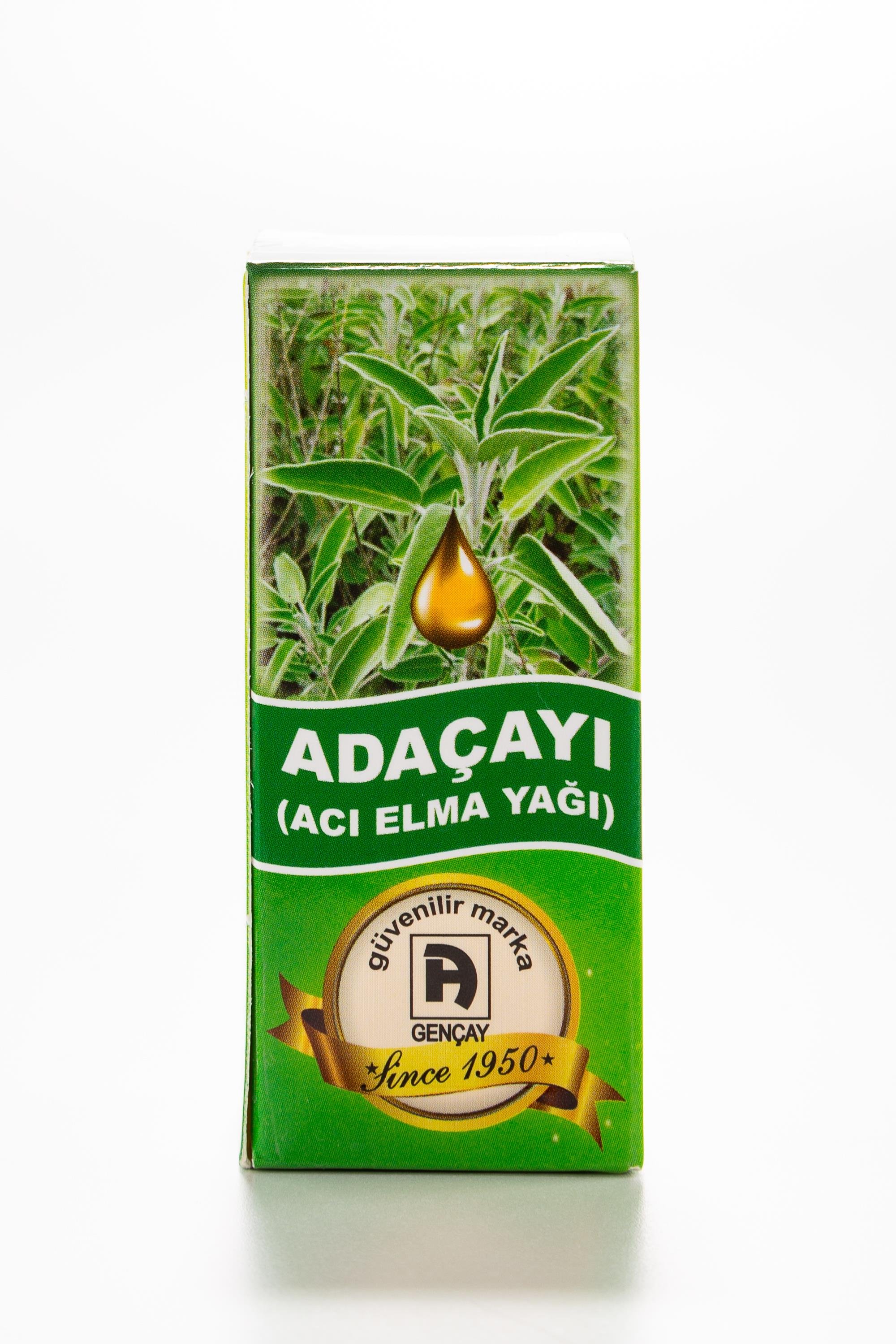 ADAÇAYI (ACI ELMA)YAĞI 20 CC.GENÇAY