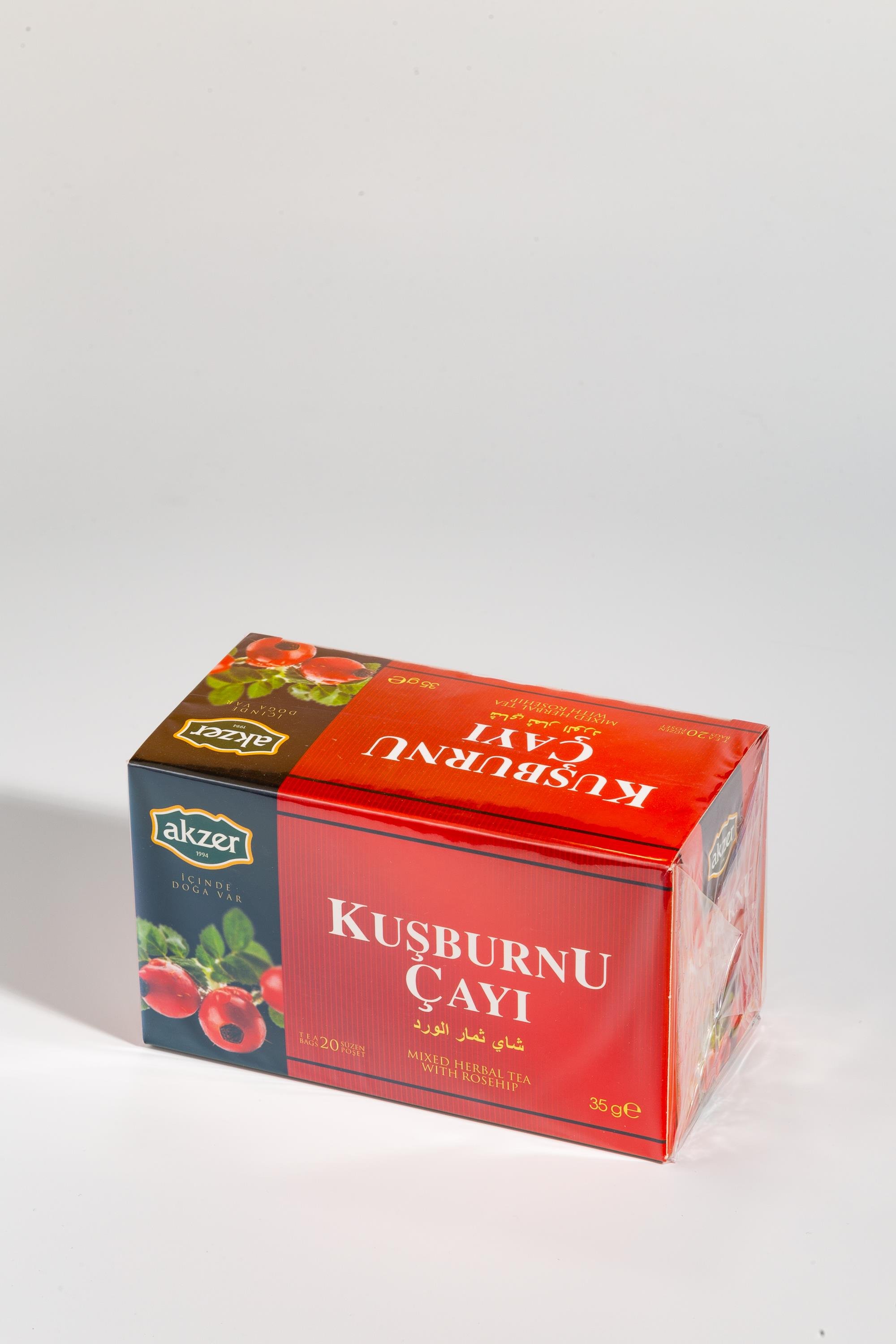 AKZER KUŞBURNU ÇAY SALLAMA 20 Lİ