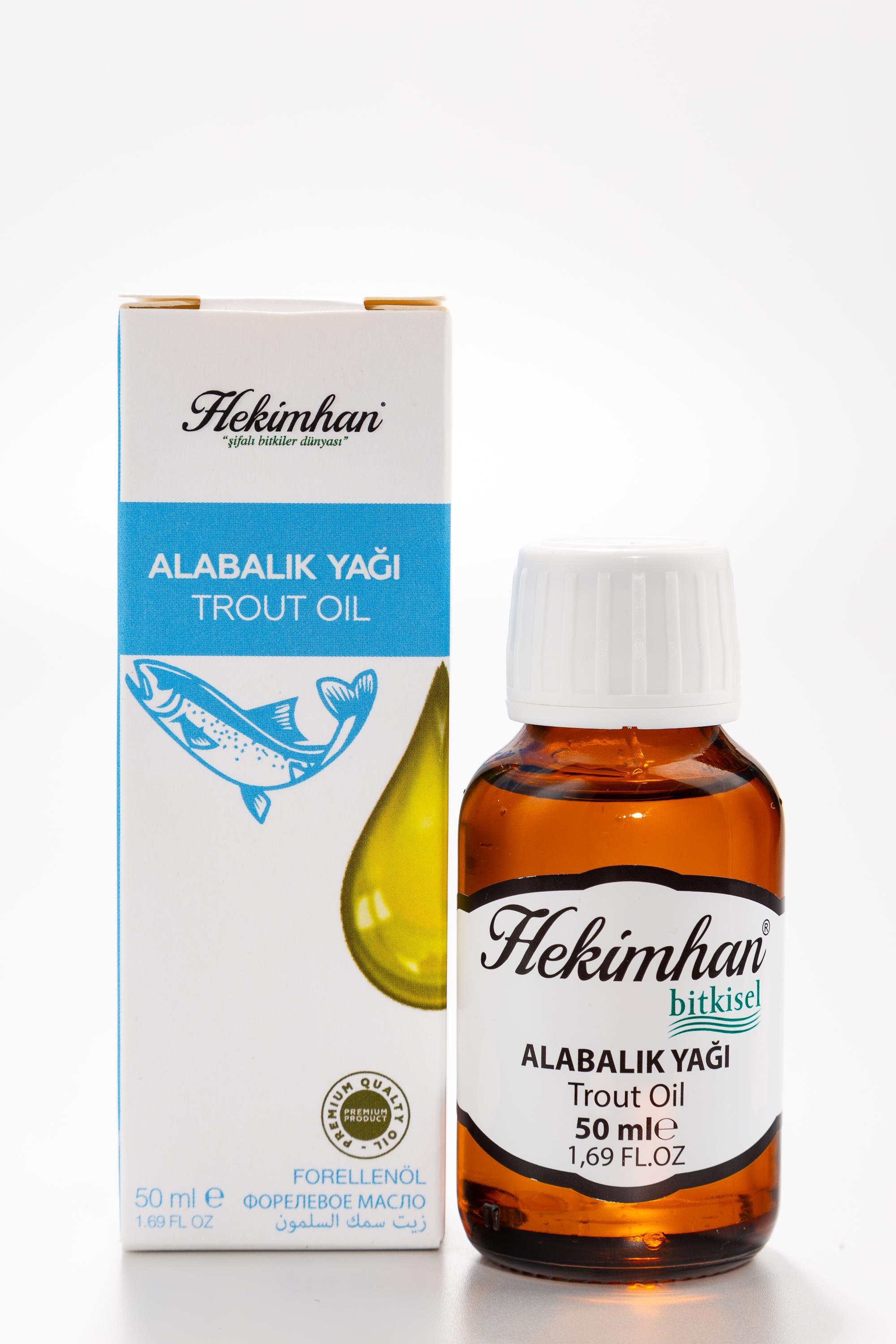 ALABALIK YAĞI 50 ML.HEKİMHAN