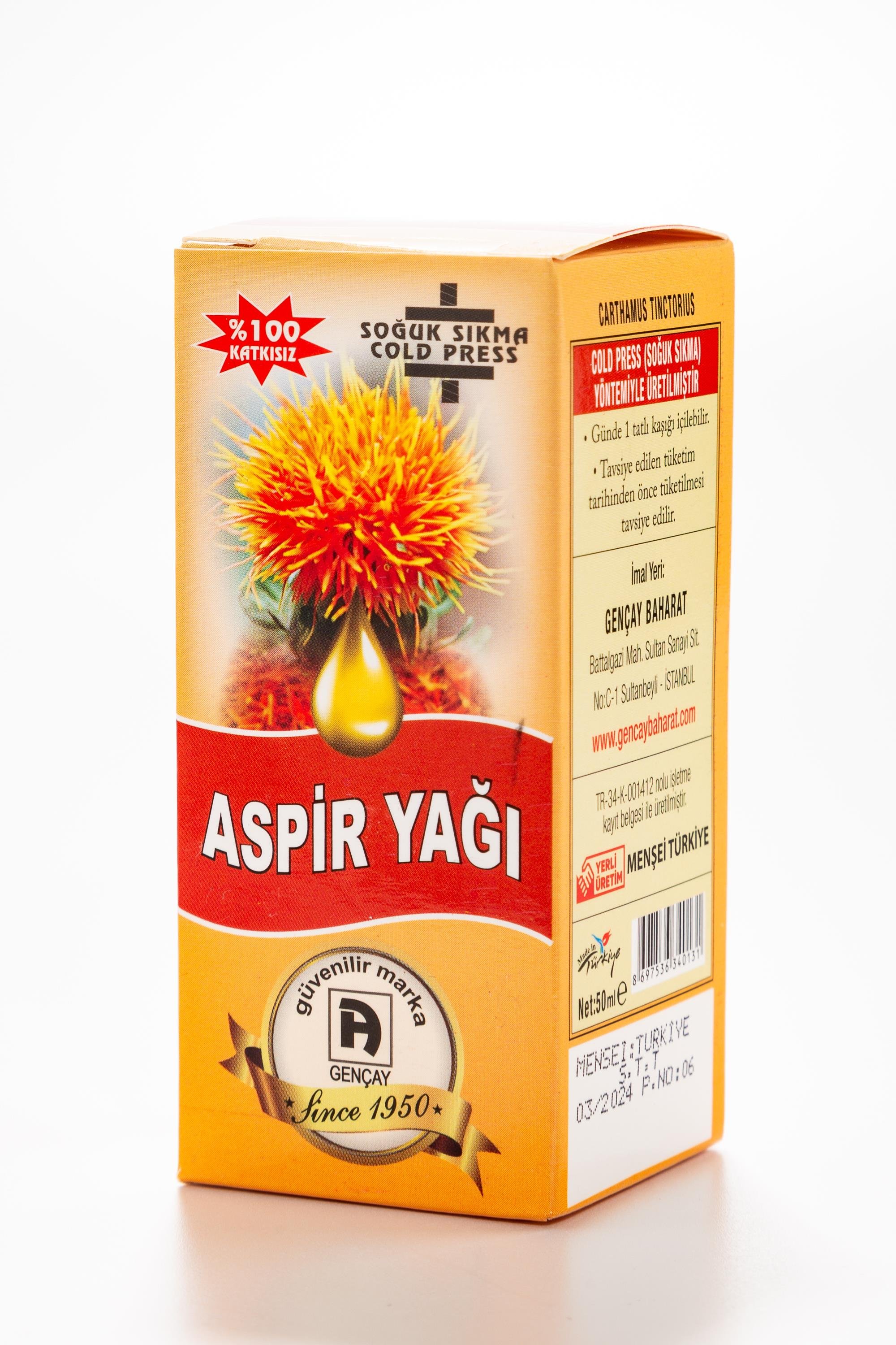 ASPİR YAĞI 50 CC GENÇAY