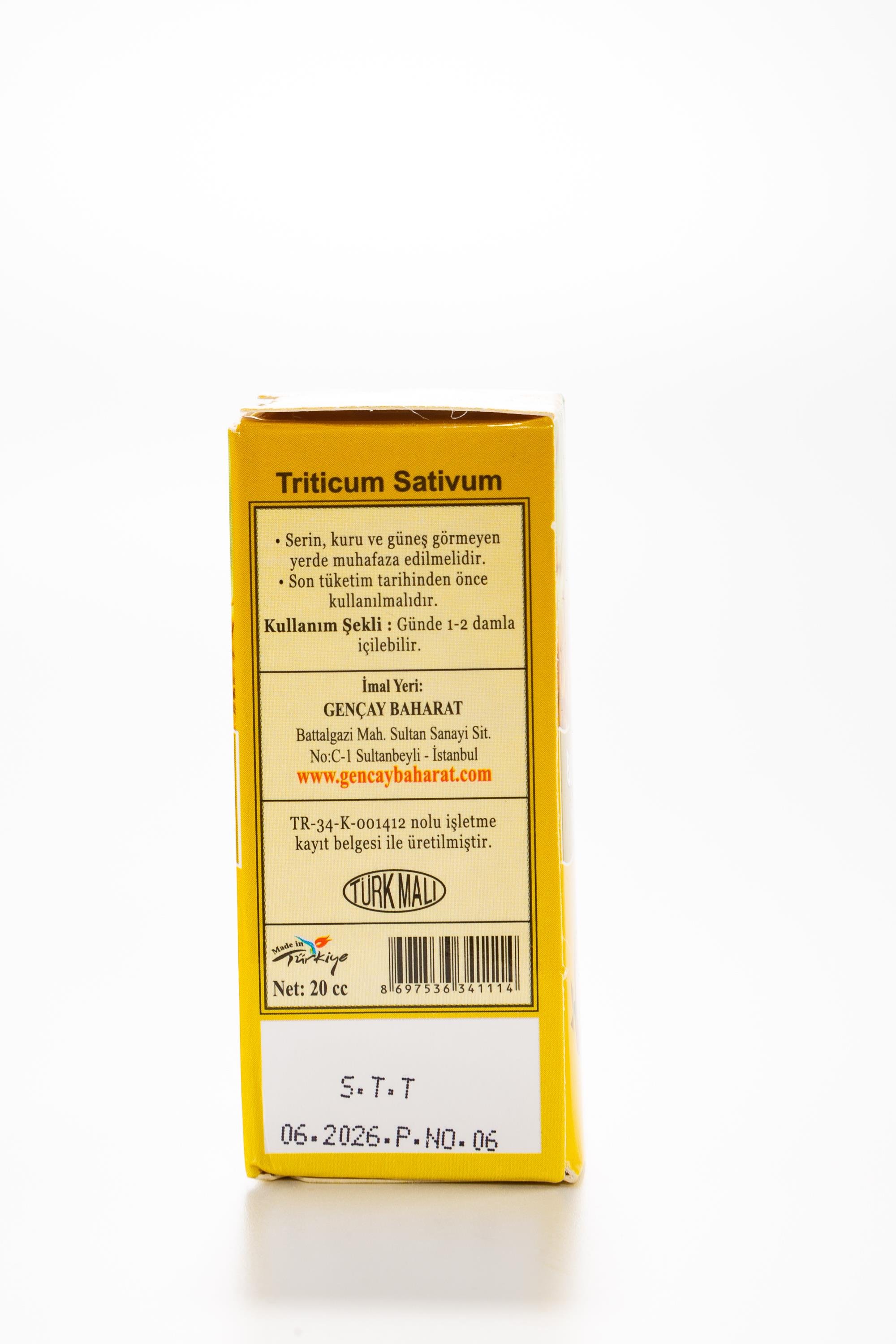BUĞDAY YAĞI 20 CC. GENÇAY