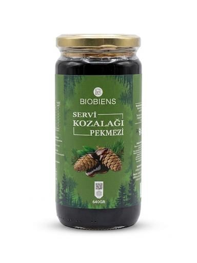 ÇAM (SERVİ) KOZALAK PEKMEZİ BIOBIENS 640 GR.