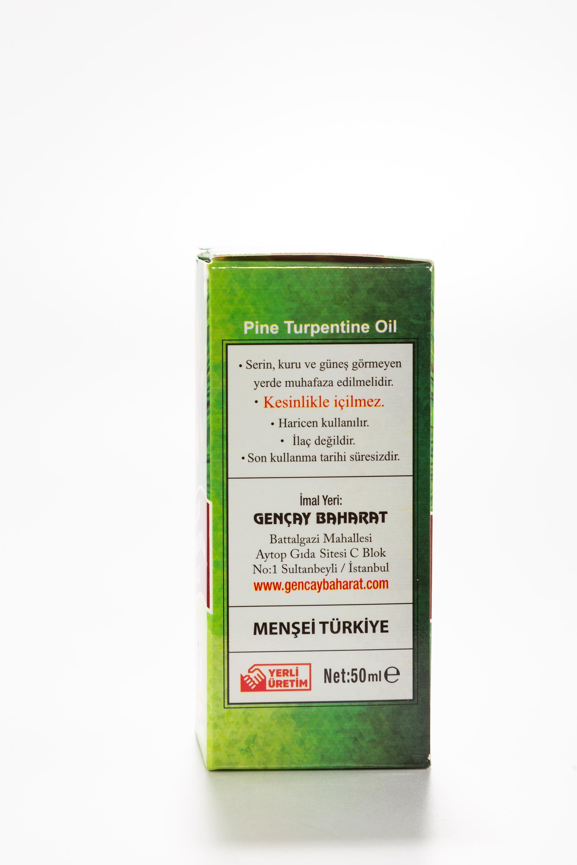 ÇAM TEREBENTİN YAĞI 50 CC. GENÇAY