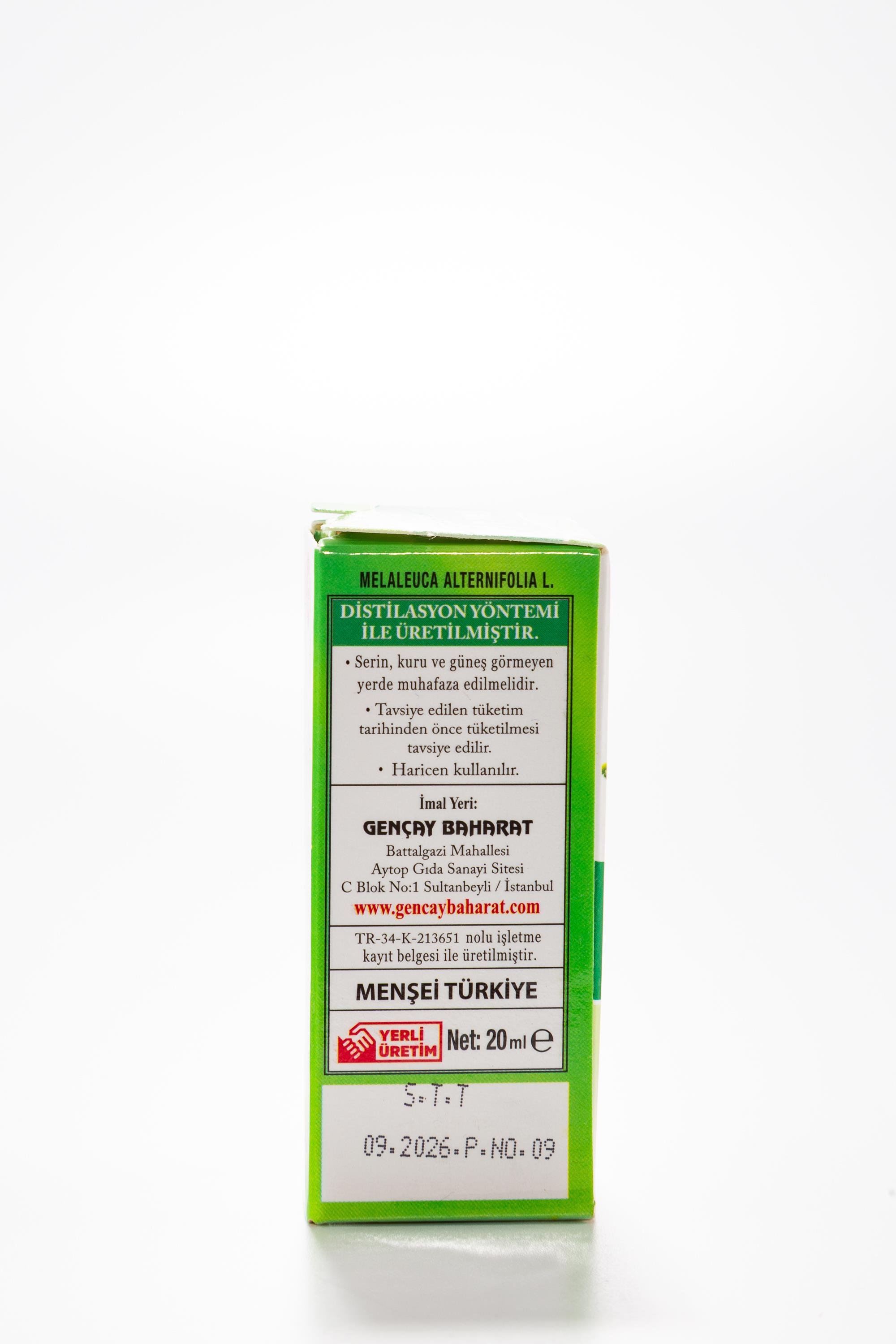 ÇAY AĞACI YAĞI 20 CC. GENÇAY