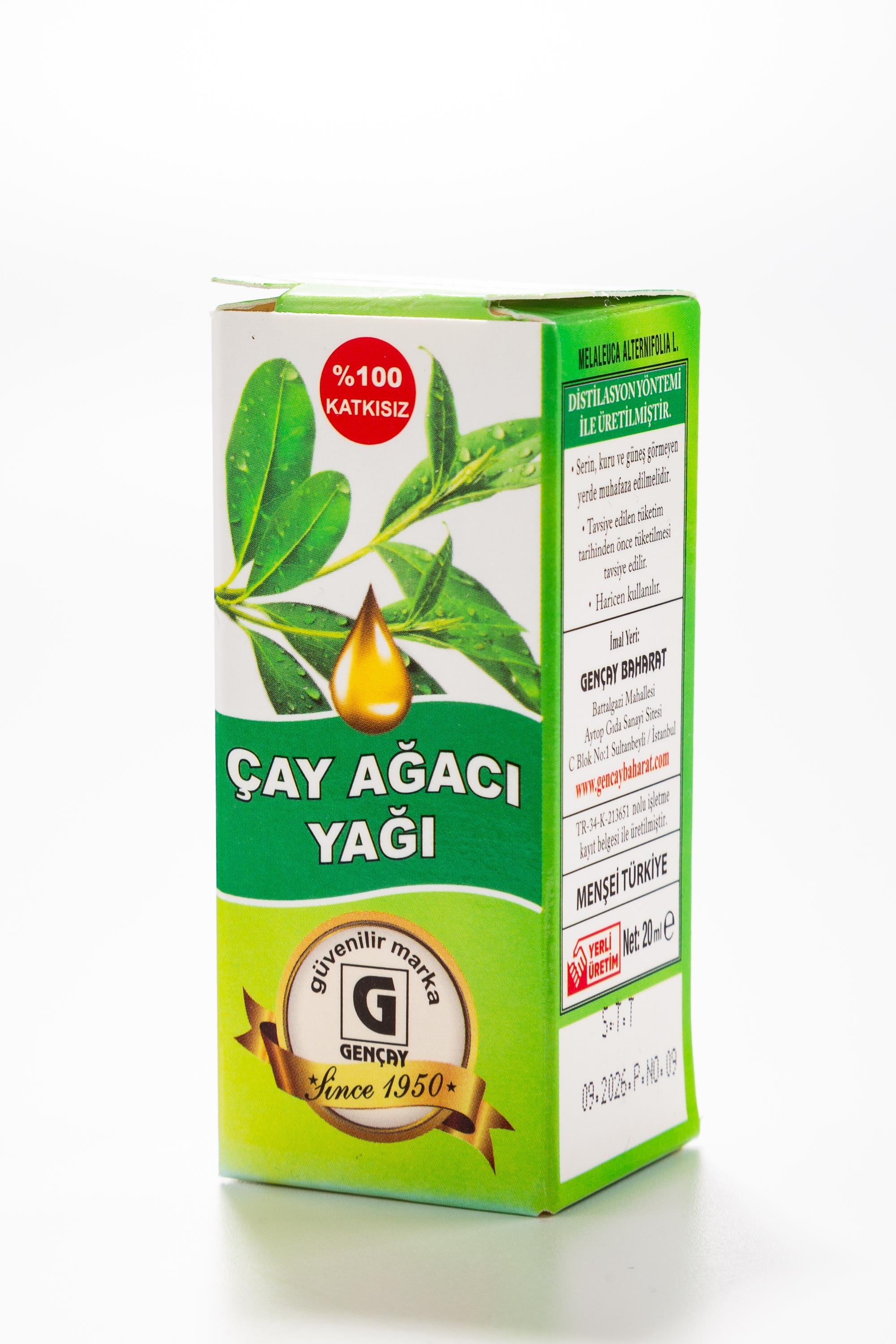 ÇAY AĞACI YAĞI 20 CC. GENÇAY