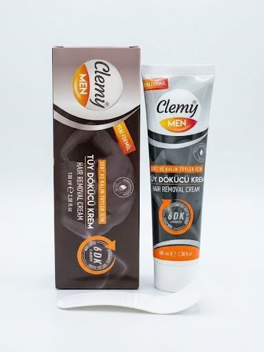 Clemy Men ( Erkek )  Sert Ve Kalın Tüy Dökücü Krem 100 Ml.
