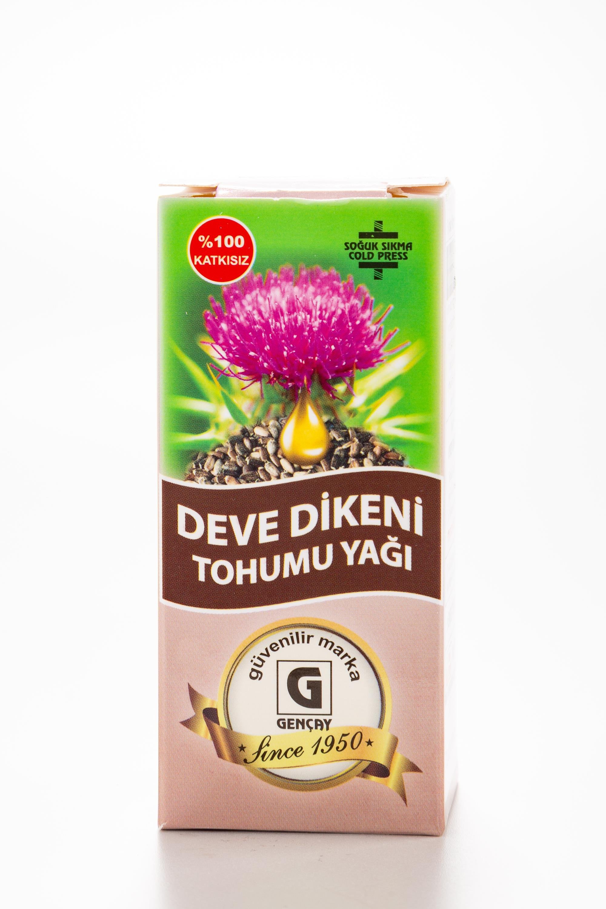 DEVE DİKENİ TOHUMU YAĞI 50 CC. GENÇAY