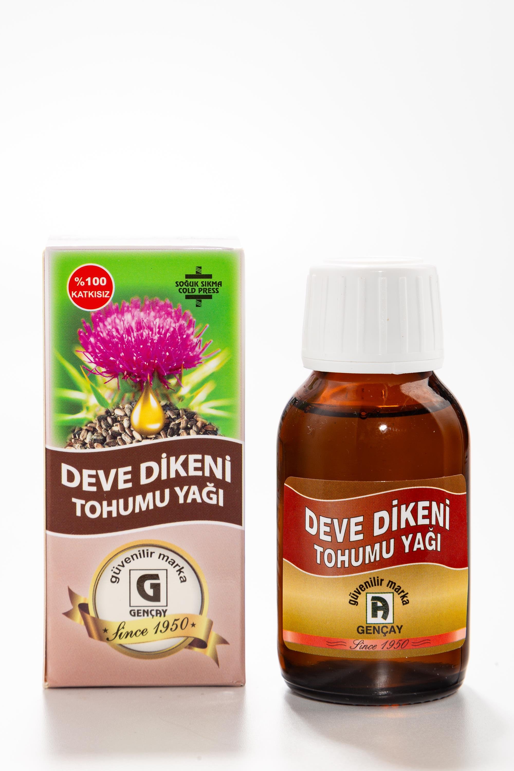 DEVE DİKENİ TOHUMU YAĞI 50 CC. GENÇAY