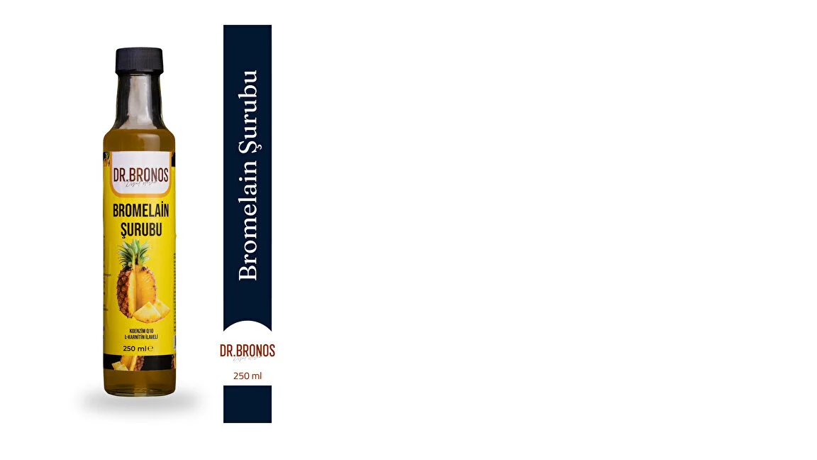 Dr. Bronos Bromelain Şurubu 250 Ml.