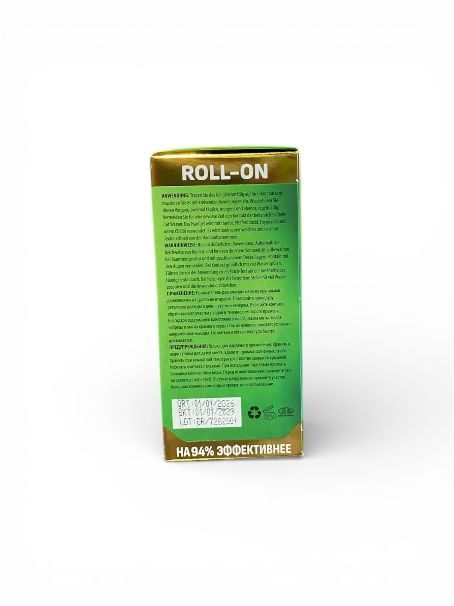 Dr. Bronos Cannabıs Roll On 75 Ml.