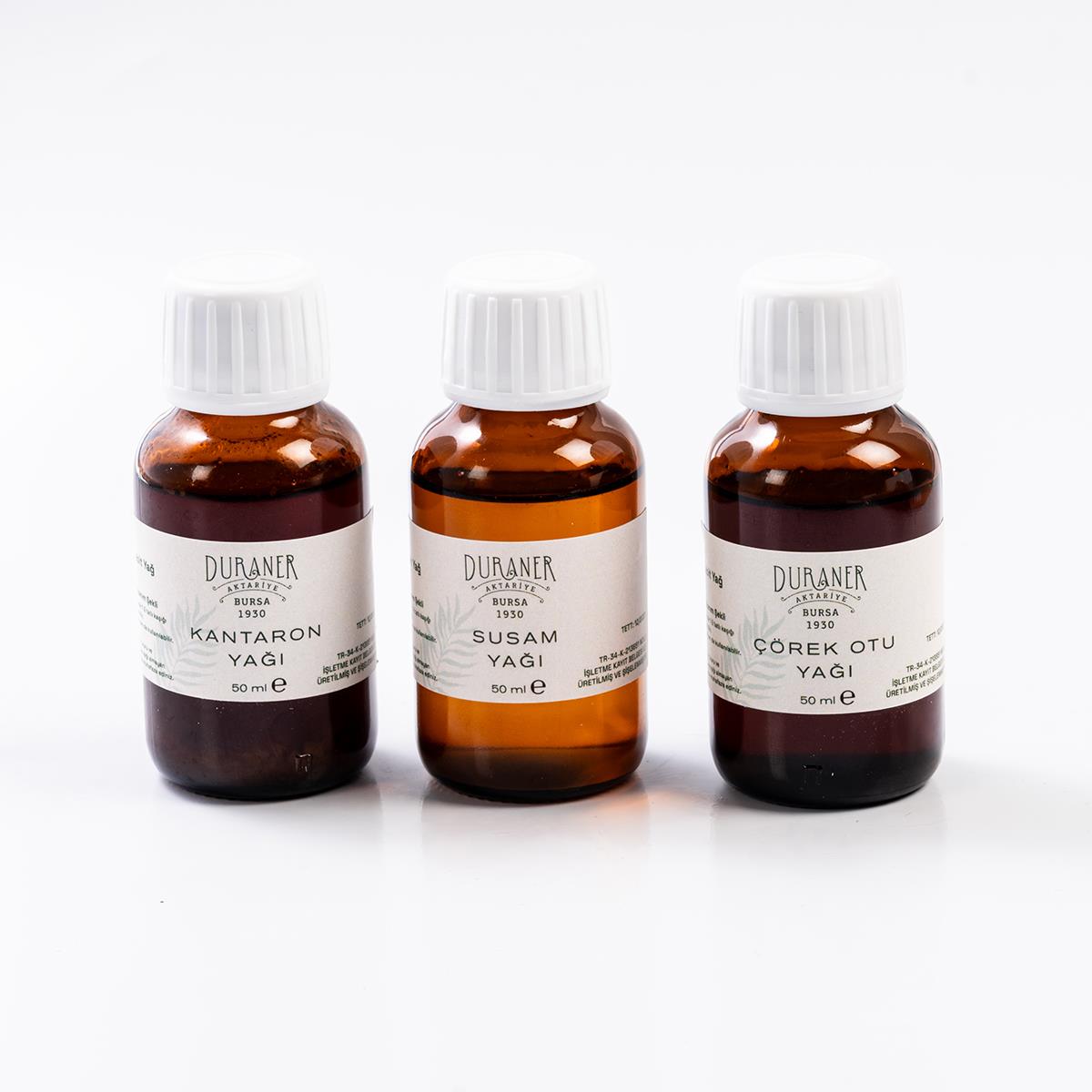 Duraner Masaj Yağ Seti 3 Lü