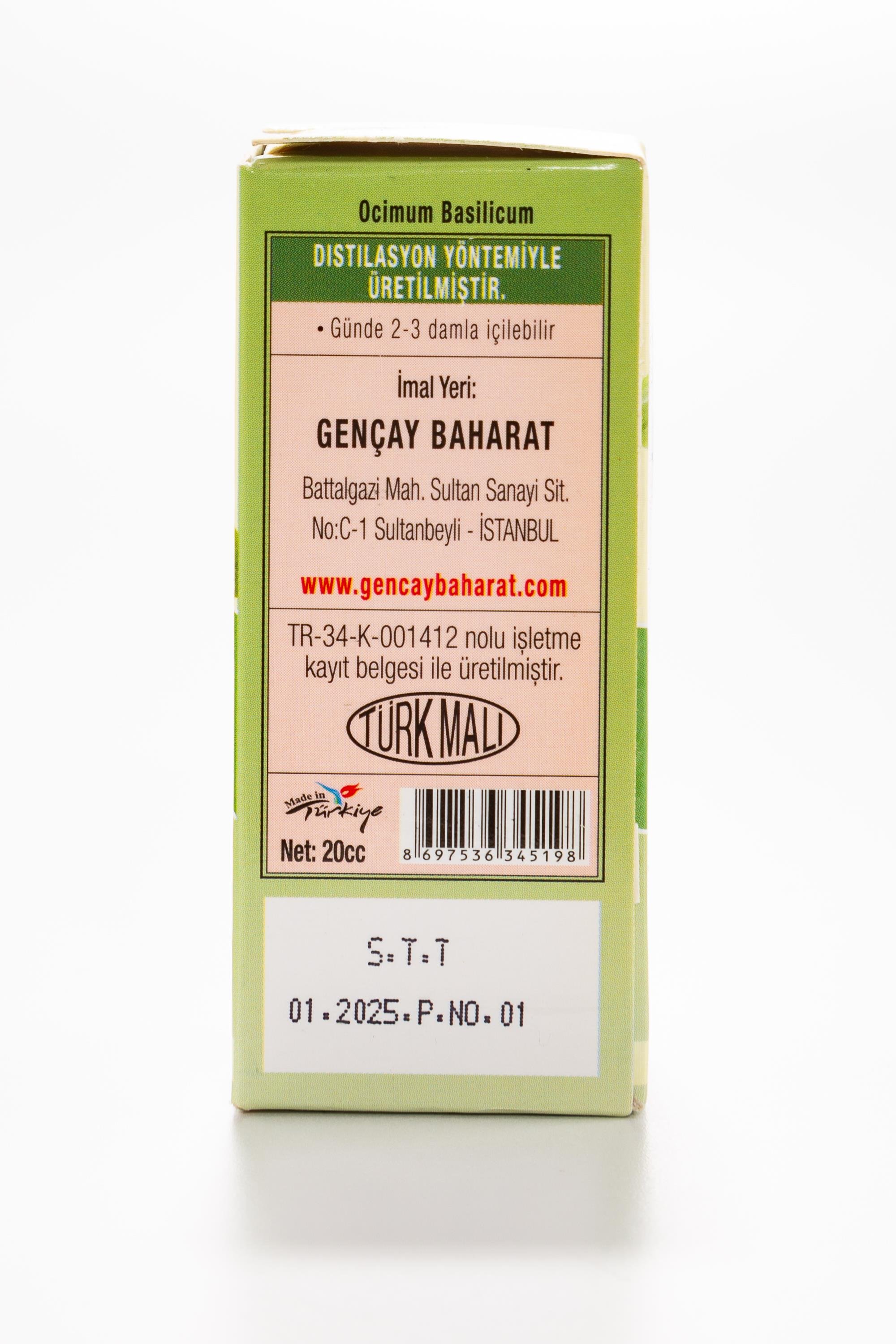 FESLEĞEN YAĞI 20 CC.GENÇAY