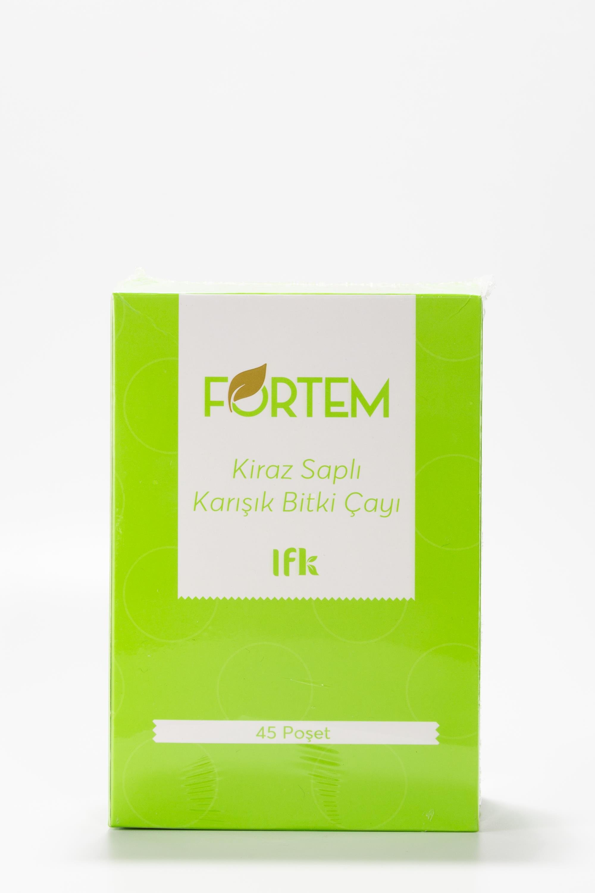 FORTEM KİRAZ SAPLI ÇAY 45 Lİ