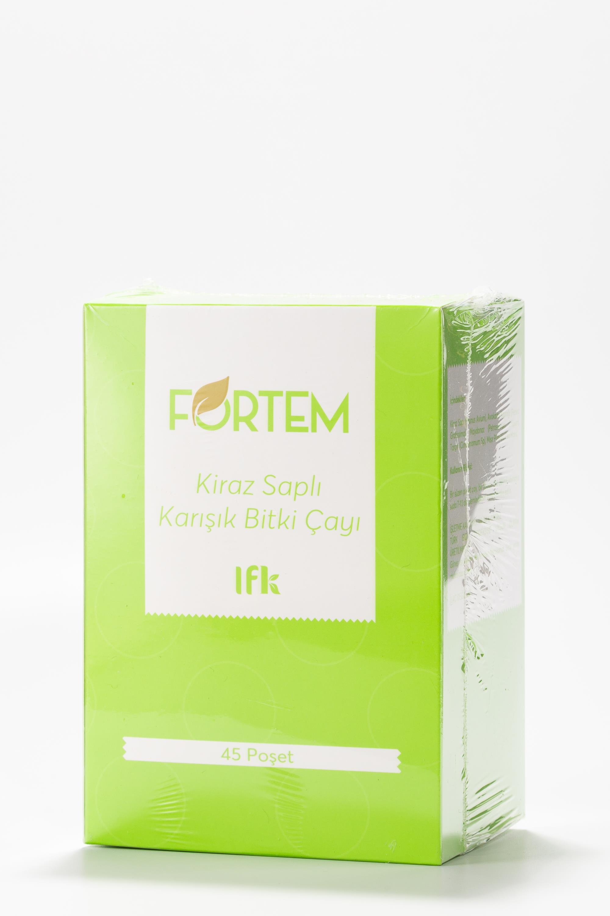 FORTEM KİRAZ SAPLI ÇAY 45 Lİ