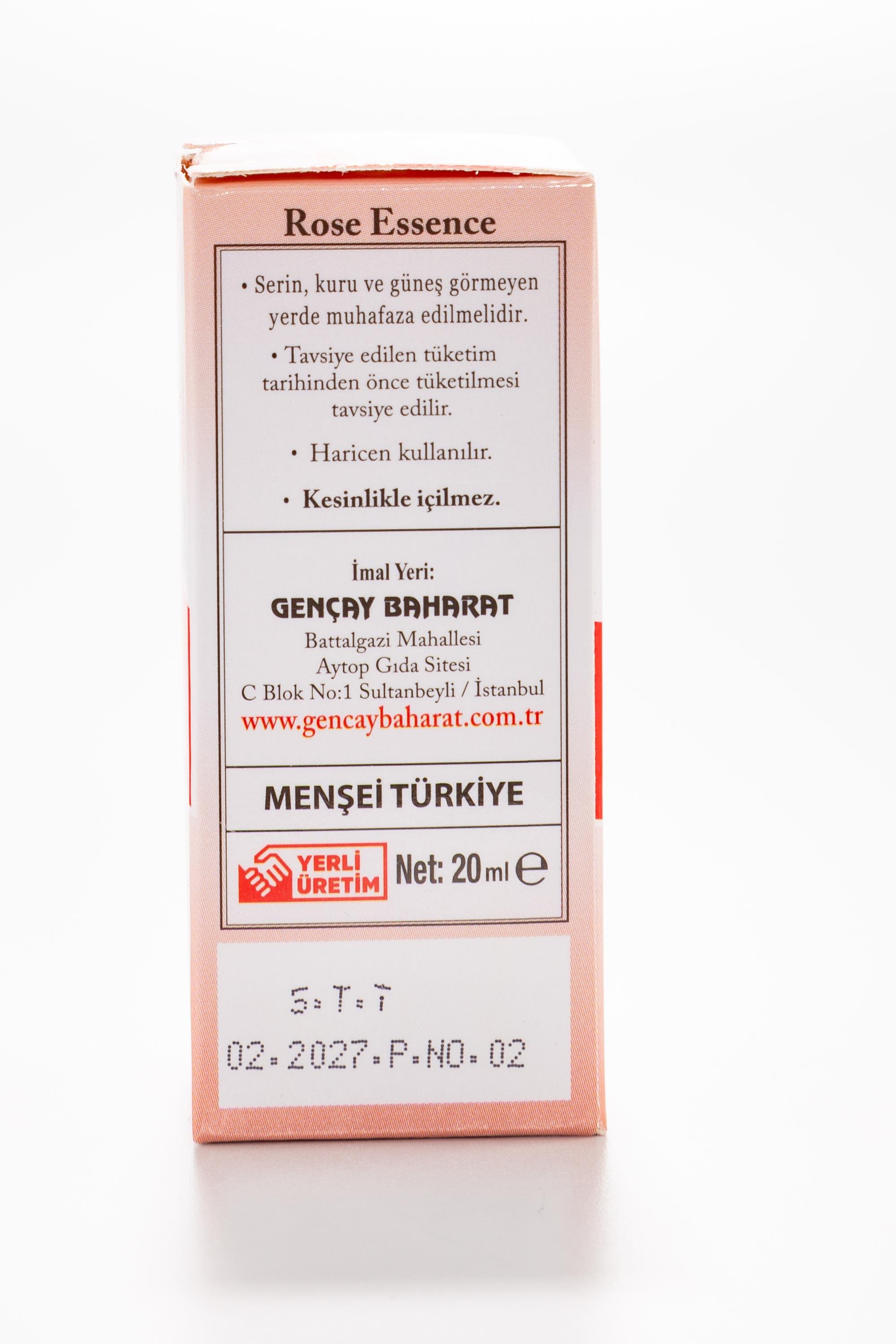GÜL ESANSI 20 CC.GENÇAY