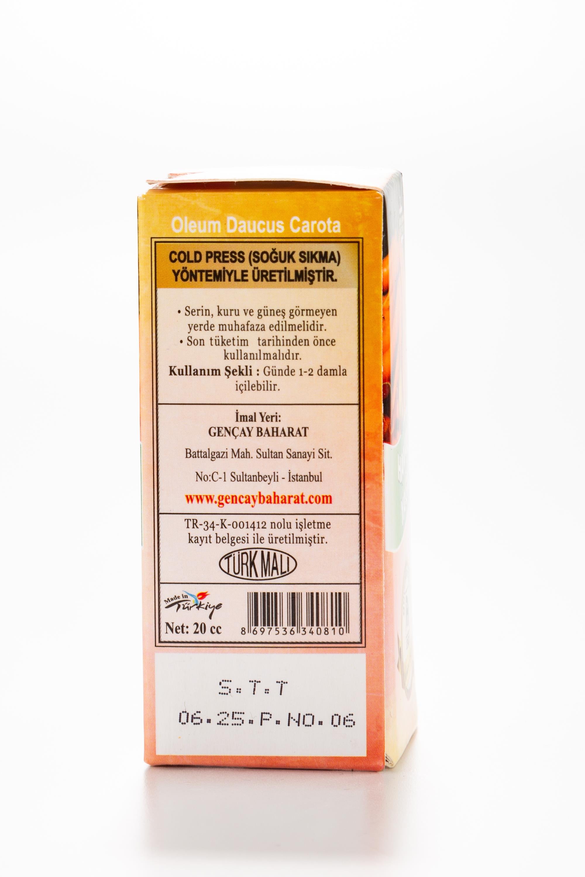 HAVUÇ YAĞI 20 CC. GENÇAY